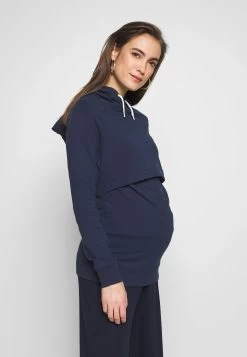 NURSING - Sweatshirt - Bluza Z Kapturem - Peacoat