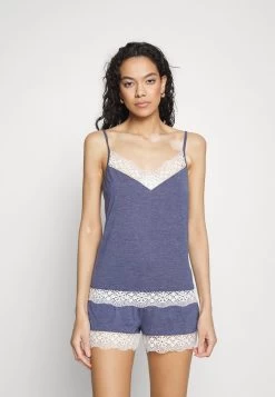 Anna Field SARAH SHORT PJ SET - Piżama - Blue