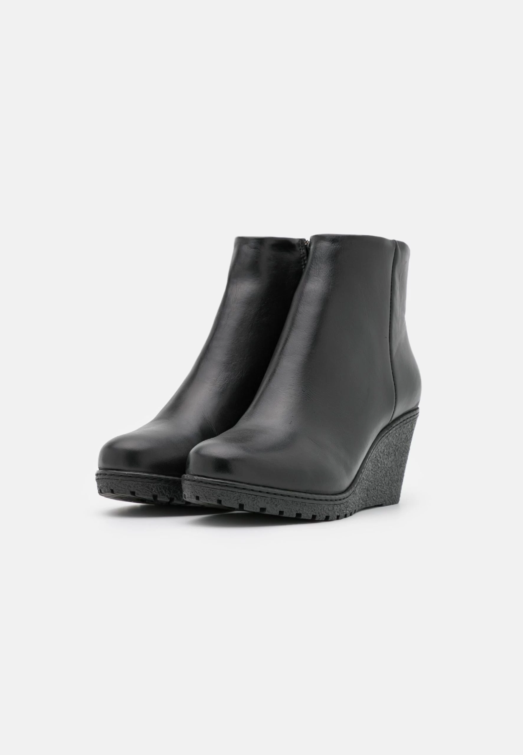 Anna Field LEATHER WINTER BOOT - Ankle Boot - Black 2 Anna Field LEATHER WINTER BOOT - Ankle Boot - Black - obrazek 2