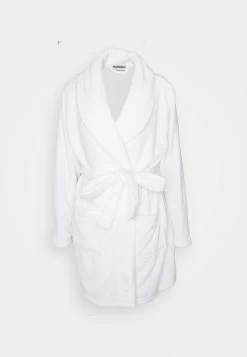 Anna Field LADIES PLUSH BATHROBE - Szlafrok - White 10 Anna Field LADIES PLUSH BATHROBE - Szlafrok - White -Anna Field Sklep 3513a9a9d1c04818b7007046d84969a5