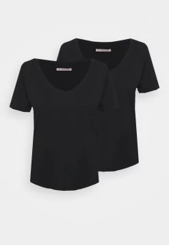 Anna Field T-shirt Basic - Black