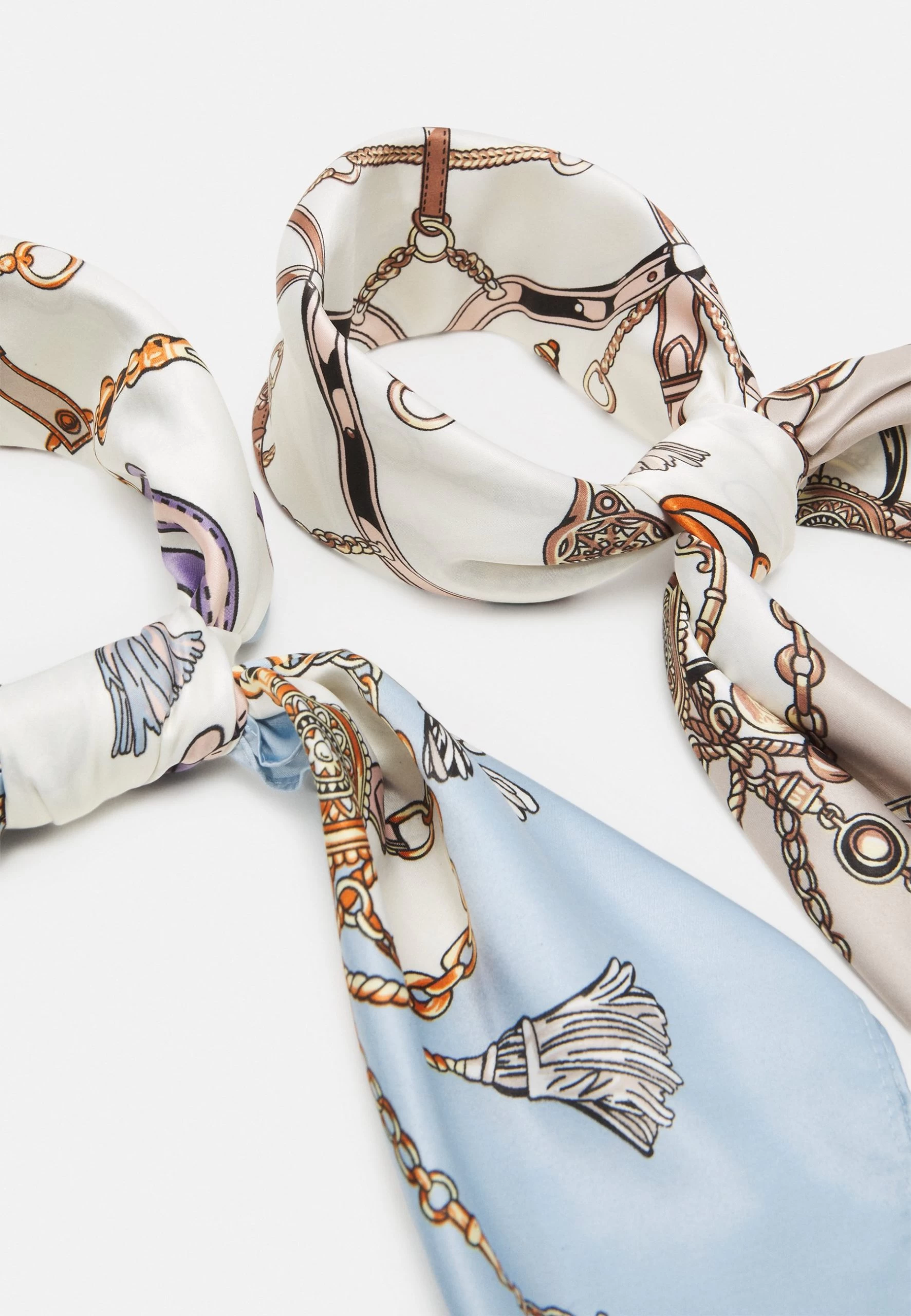 Anna Field 2 PACK - Chusta - Blue/pink 1 Anna Field 2 PACK - Chusta - Blue/pink