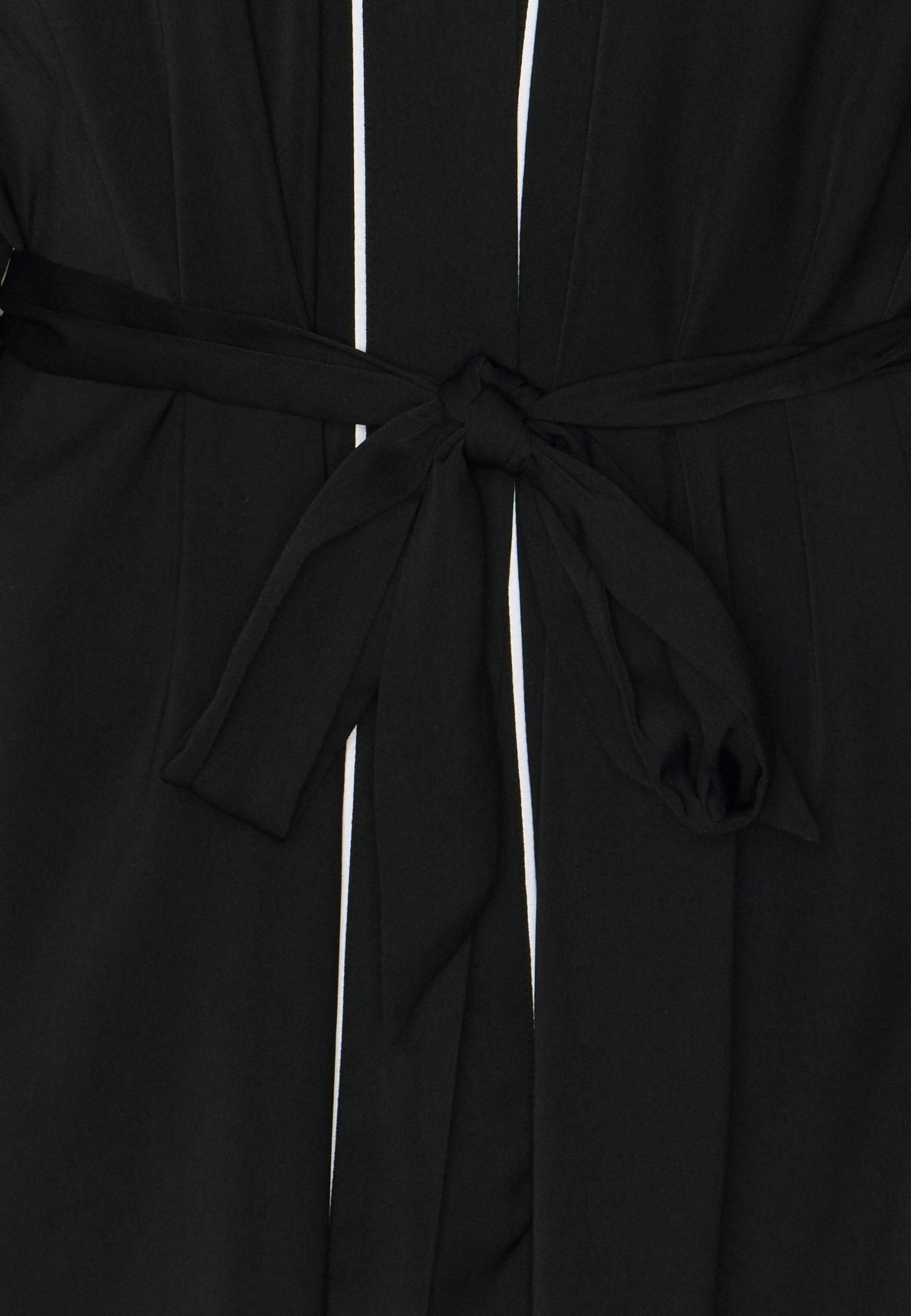 Anna Field AMANDA SATIN DRESSING GOWN - Szlafrok - Black 5 Anna Field AMANDA SATIN DRESSING GOWN - Szlafrok - Black - obrazek 5