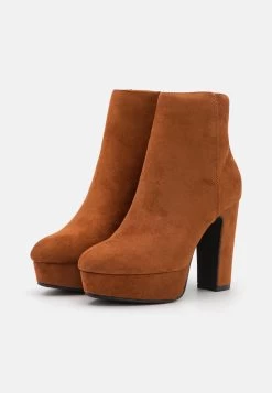 Anna Field Botki Na Obcasie - Cognac -Anna Field Sklep 5a54e1e26e1f40f7bb49abebb85a86b2