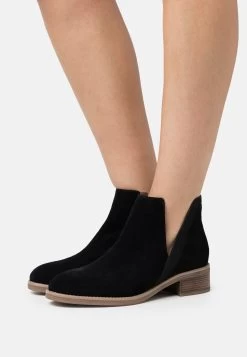 Anna Field LEATHER - Ankle Boot - Black