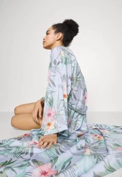 Anna Field FLORAL ROBE - Szlafrok - Blue -Anna Field Sklep 6d0f4ed8dd7d41149e200bef4940c5e6