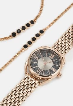 Anna Field SET - Zegarek - Rose Gold-coloured/black 11 Anna Field SET - Zegarek - Rose Gold-coloured/black -Anna Field Sklep 75a2ce28c8914f1b867fdb3658fdb9e2