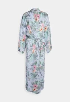 Anna Field FLORAL ROBE - Szlafrok - Blue -Anna Field Sklep 792a50311be84056929ce7ae41464dd6