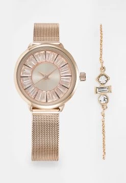 Anna Field SET - Zegarek - Rose Gold-coloured