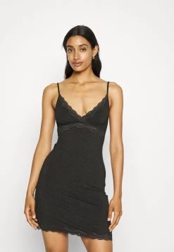 Anna Field 2 PACK - Koszula Nocna - Black/grey -Anna Field Sklep 8442858fdc724c2aab0b7e433da644aa