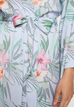 Anna Field FLORAL ROBE - Szlafrok - Blue -Anna Field Sklep 997130518deb46f2bc1f996a410ba74e