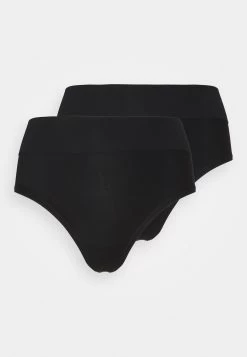 Anna Field 2PP HIGH WAIST THONG - Stringi - Black -Anna Field Sklep ac60c9acfebe4964ac8a53e807d6f502