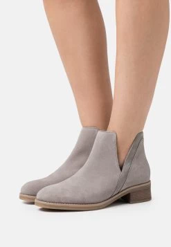 Anna Field LEATHER - Ankle Boot - Grey