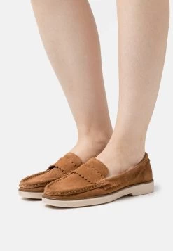 Anna Field LEATHER - Półbuty Wsuwane - Cognac