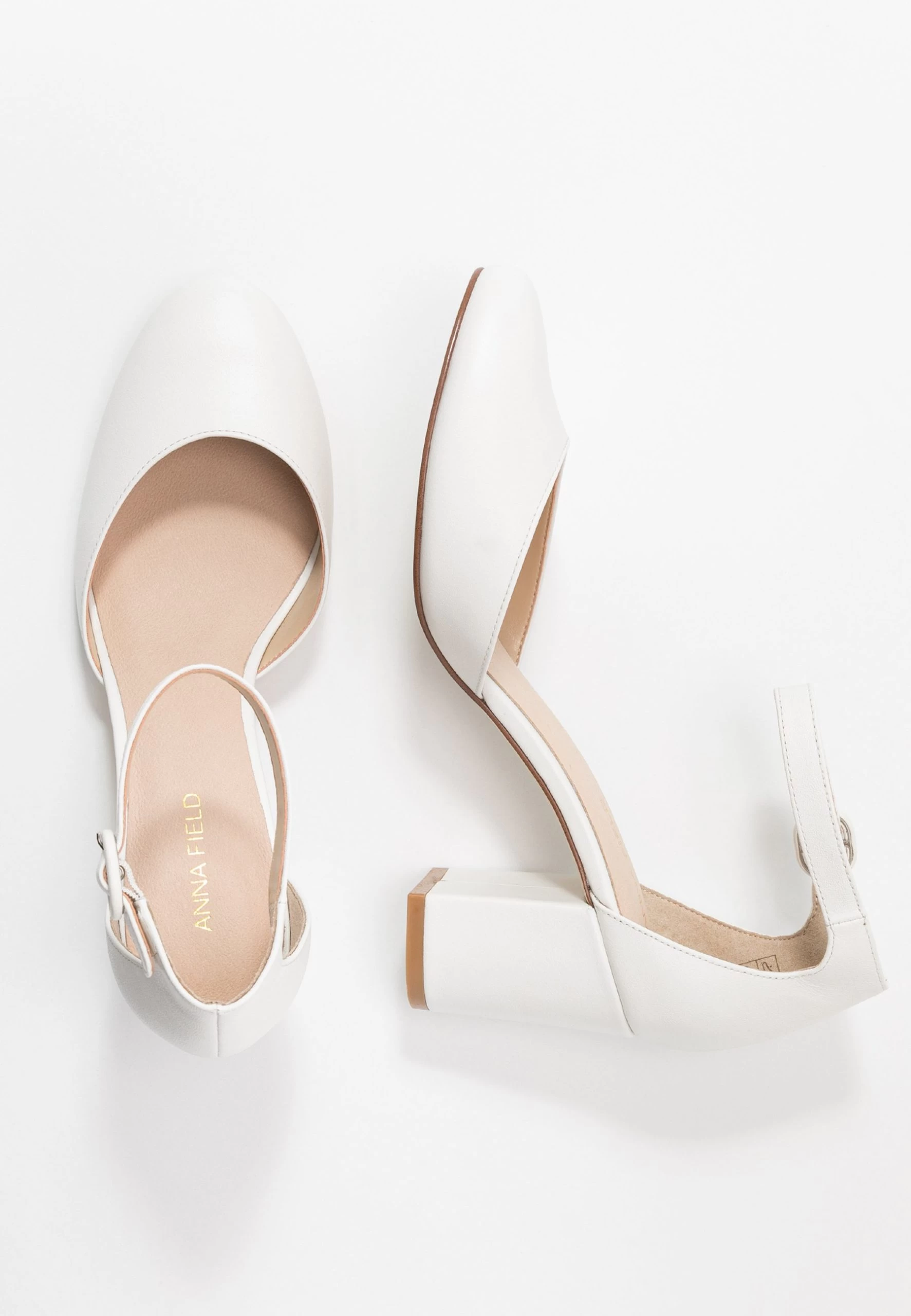 Anna Field LEATHER - Czółenka - White 3 Anna Field LEATHER - Czółenka - White - obrazek 3