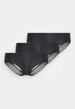 Anna Field FROLICE 3PP SHORT - Figi - Black -Anna Field Sklep d5d0e3f2369a4e648ea23d3699290f97