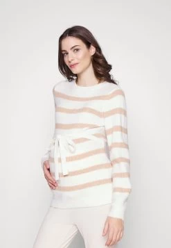 Sweter - White/sand
