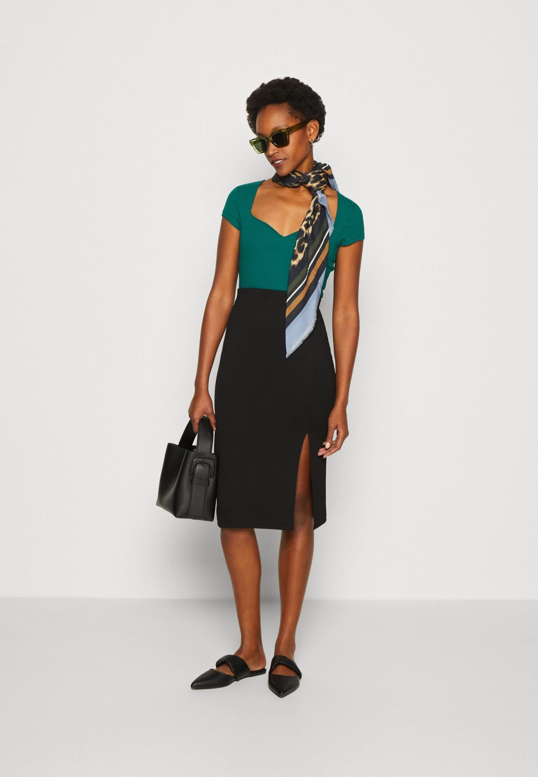 Anna Field Spódnica Ołówkowa - Black 2 Anna Field Spódnica Ołówkowa - Black - obrazek 2