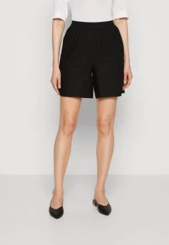 Anna Field LINEN MIX - Szorty - Black
