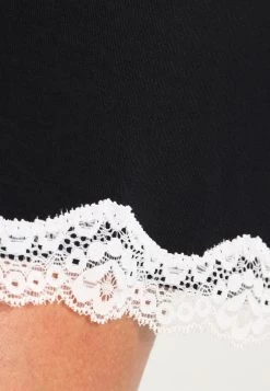 Anna Field HEIDI LONG SLEEVES VISCOSE NIGHTDRESS - Koszula Nocna - Black -Anna Field Sklep f833b7133ba747e99510b29e29947484